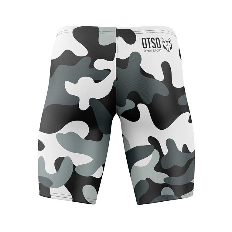 OTSO Jammer-Badehose - Camo Grey – Produktansicht 2