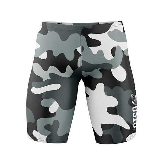 OTSO Jammer-Badehose - Camo Grey – Produktansicht