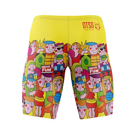 OTSO Jammer-Badehose - Chupa Chups Forever Fun – Produktansicht 2