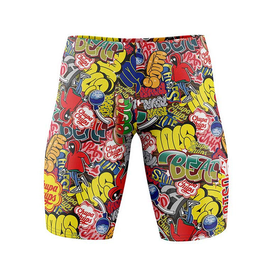 OTSO Jammer-Badehose - Chupa Chups Graffiti – Produktansicht