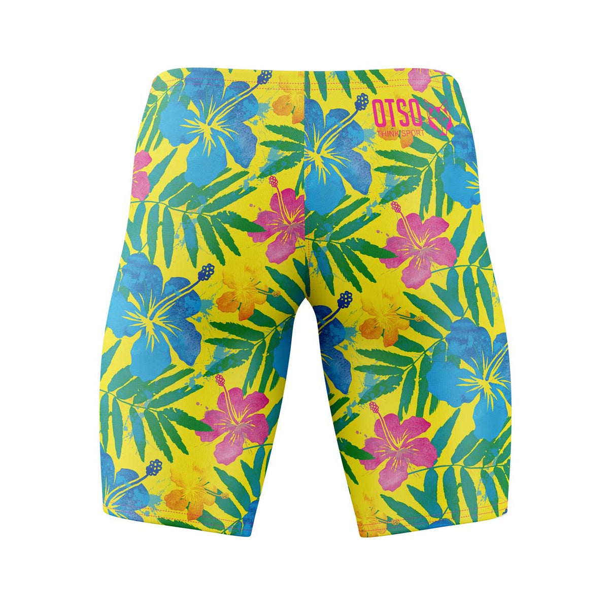 OTSO Jammer-Badehose - Yellow Floral – Produktansicht 2