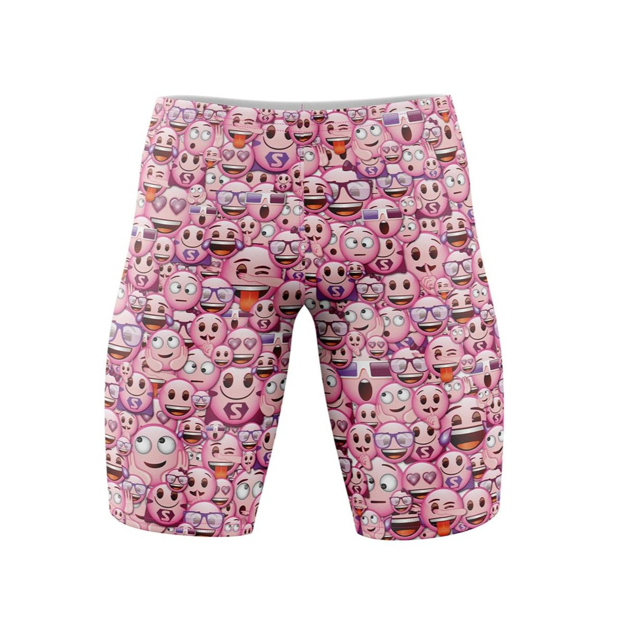 OTSO Jammer-Badehose - Emoji Classic Pink – Produktansicht