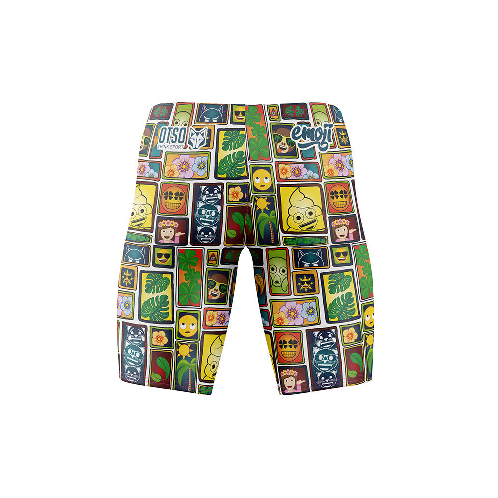 OTSO Jammer-Badehose - Emoji Portrait – Produktansicht 2