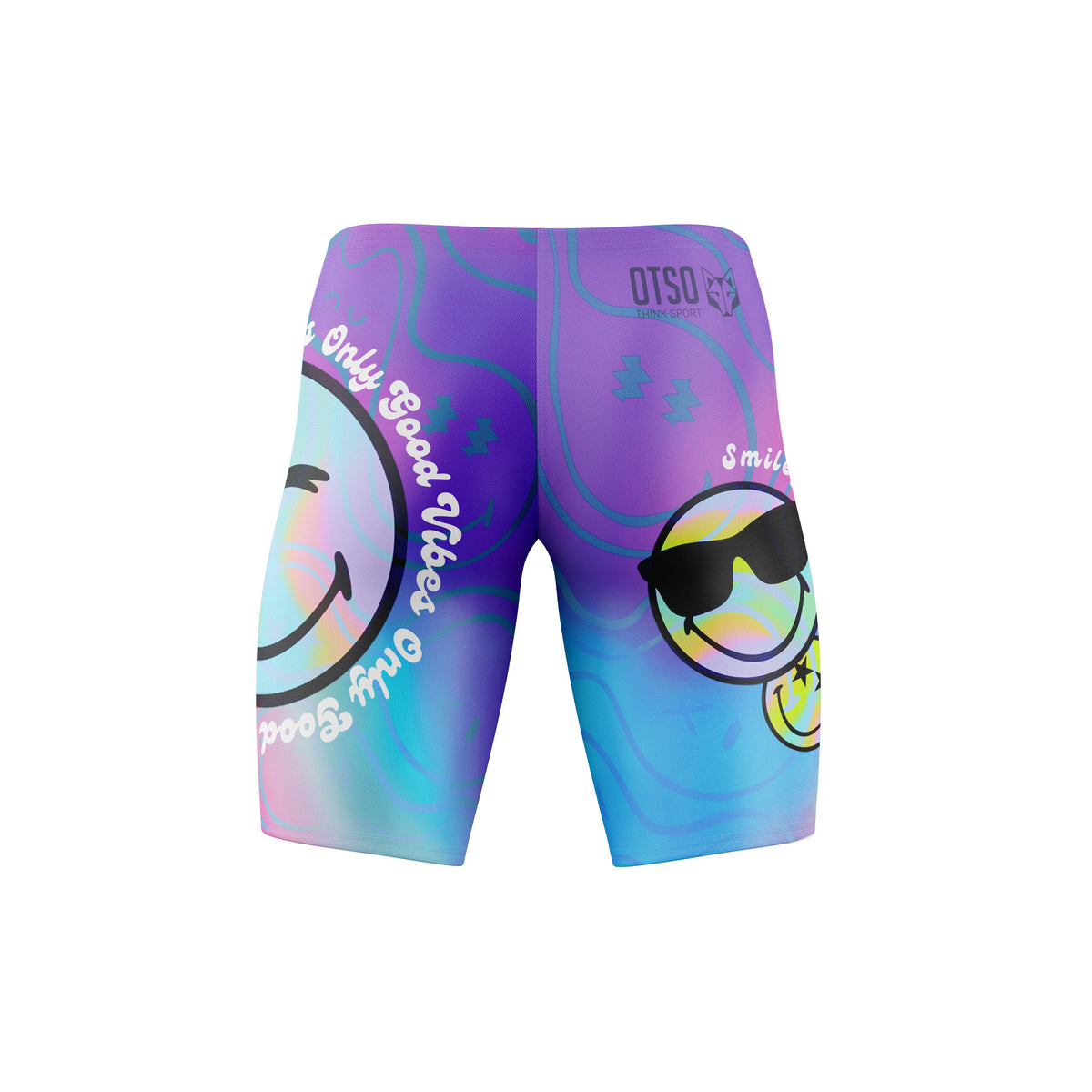 OTSO Jammer-Badehose - S.W.Smiley World Vibes – Produktansicht 2