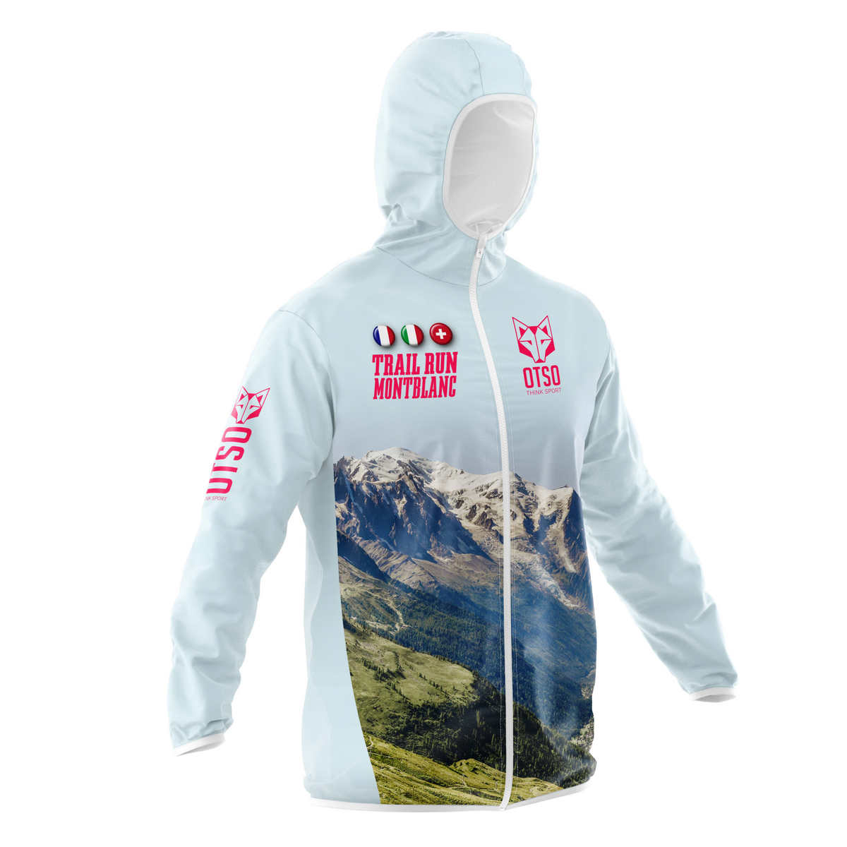 OTSO Unisex Laufjacke - Trail Run MontBlanc 2025 – Produktansicht