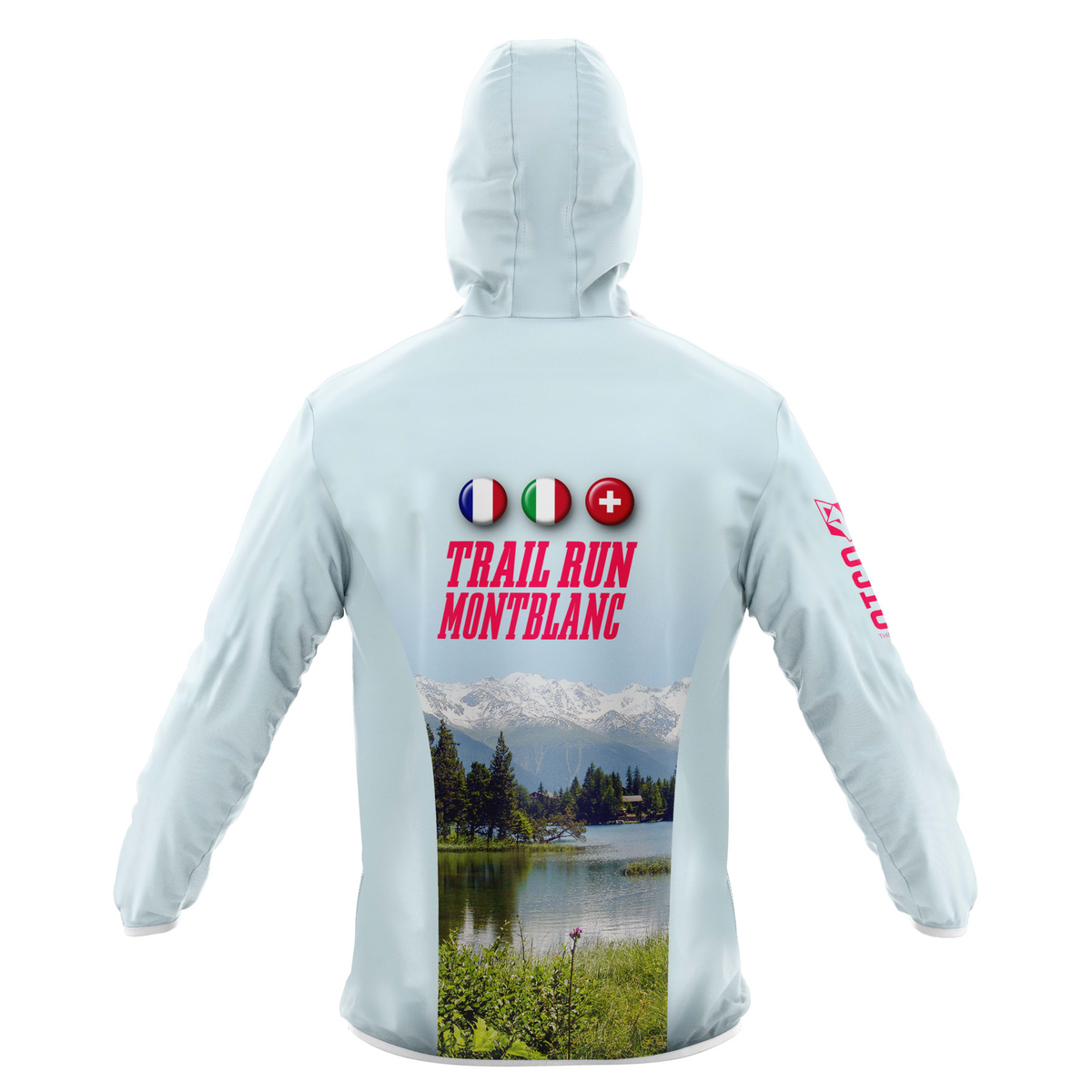 OTSO Unisex Laufjacke - Trail Run MontBlanc 2025 – Produktansicht 2