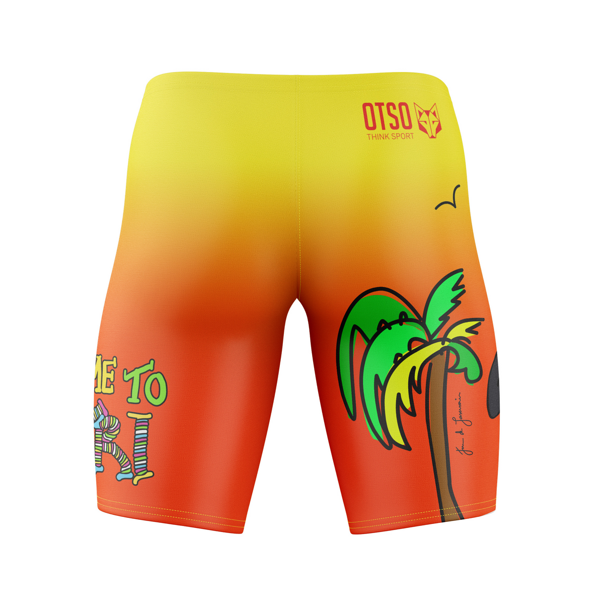OTSO Jammer-Badehose - Time to Tri swim – Produktansicht 2