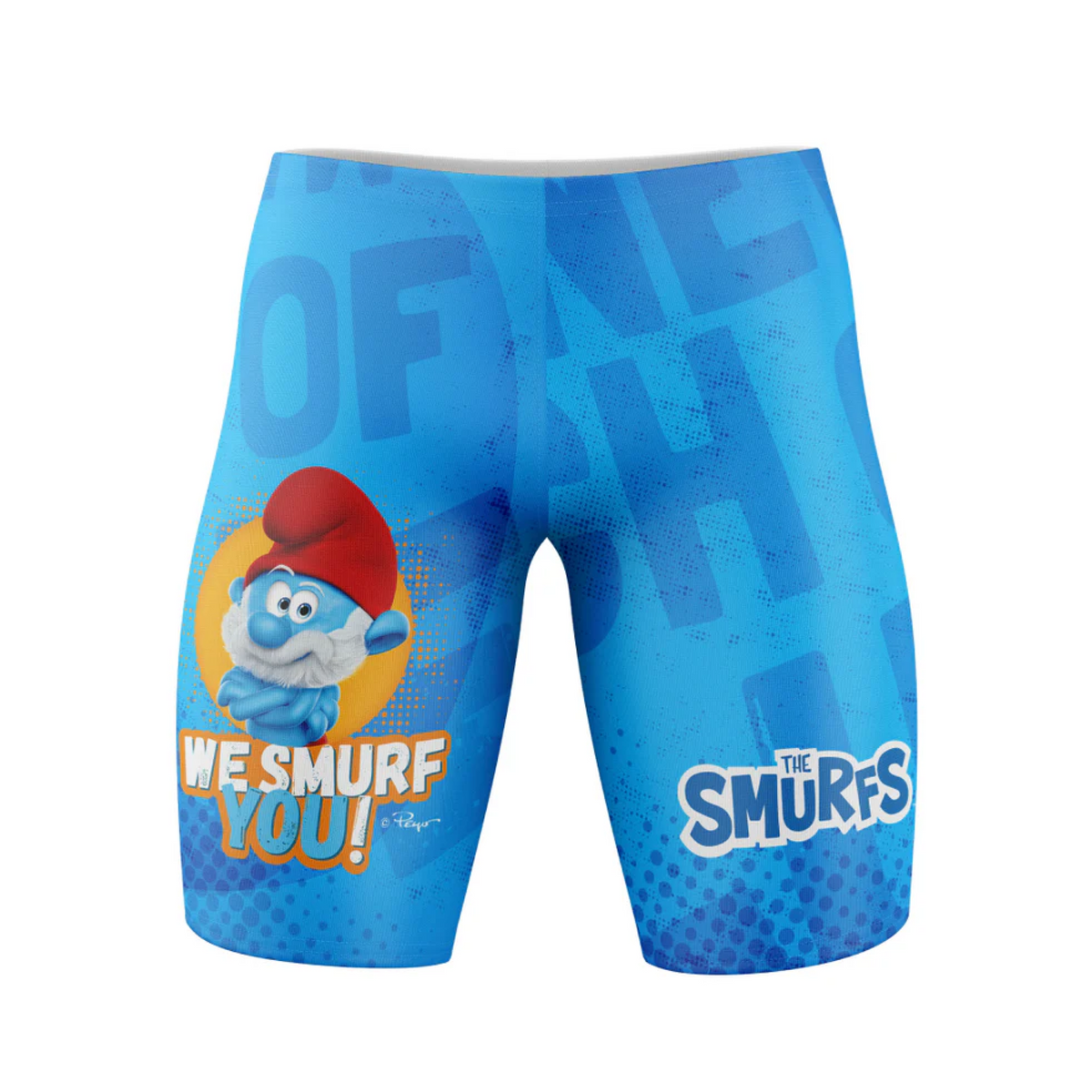 OTSO Jammer-Badehose - We Smurf You – Produktansicht