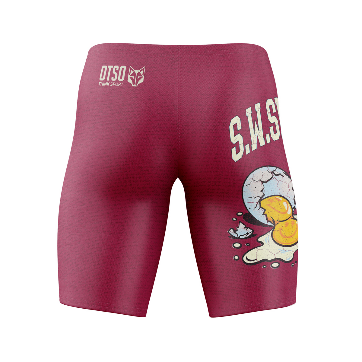 OTSO Jammer-Badehose - S.W.Smiley Concrete Canvas Egg – Produktansicht 2