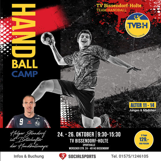 24-26.10.23 - 3 Tage Ferien Handball-Camp TV Bissendorf-Holte