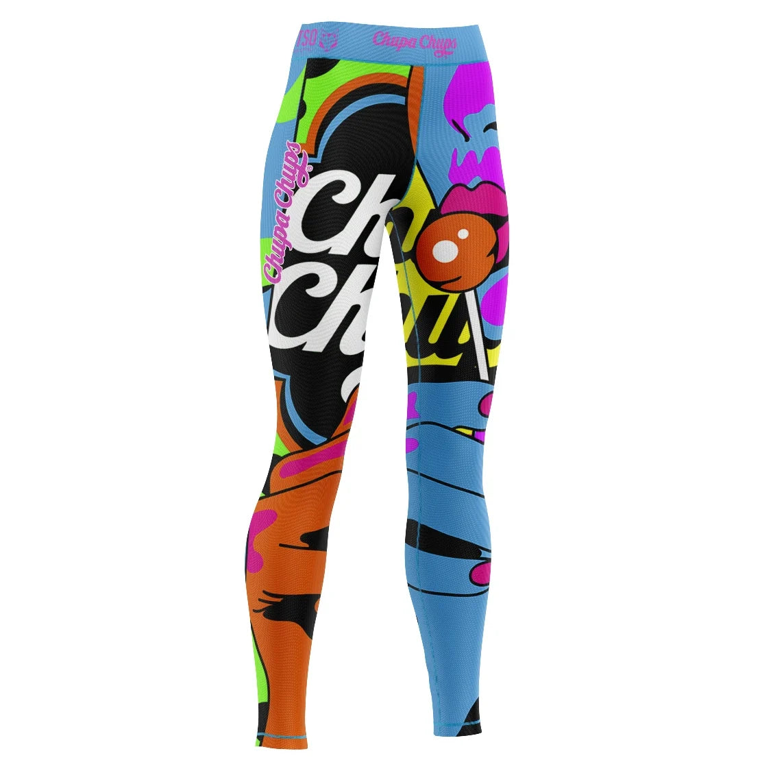 OTSO Damen Sportleggings - Chupa Chups Warhool – Produktansicht