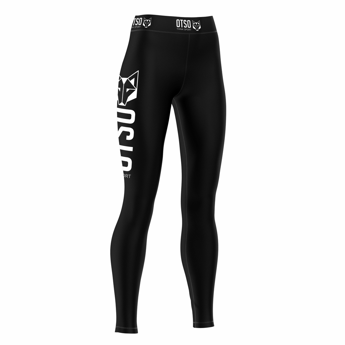 OTSO Damen Sportleggings - Onyx Black – Produktansicht