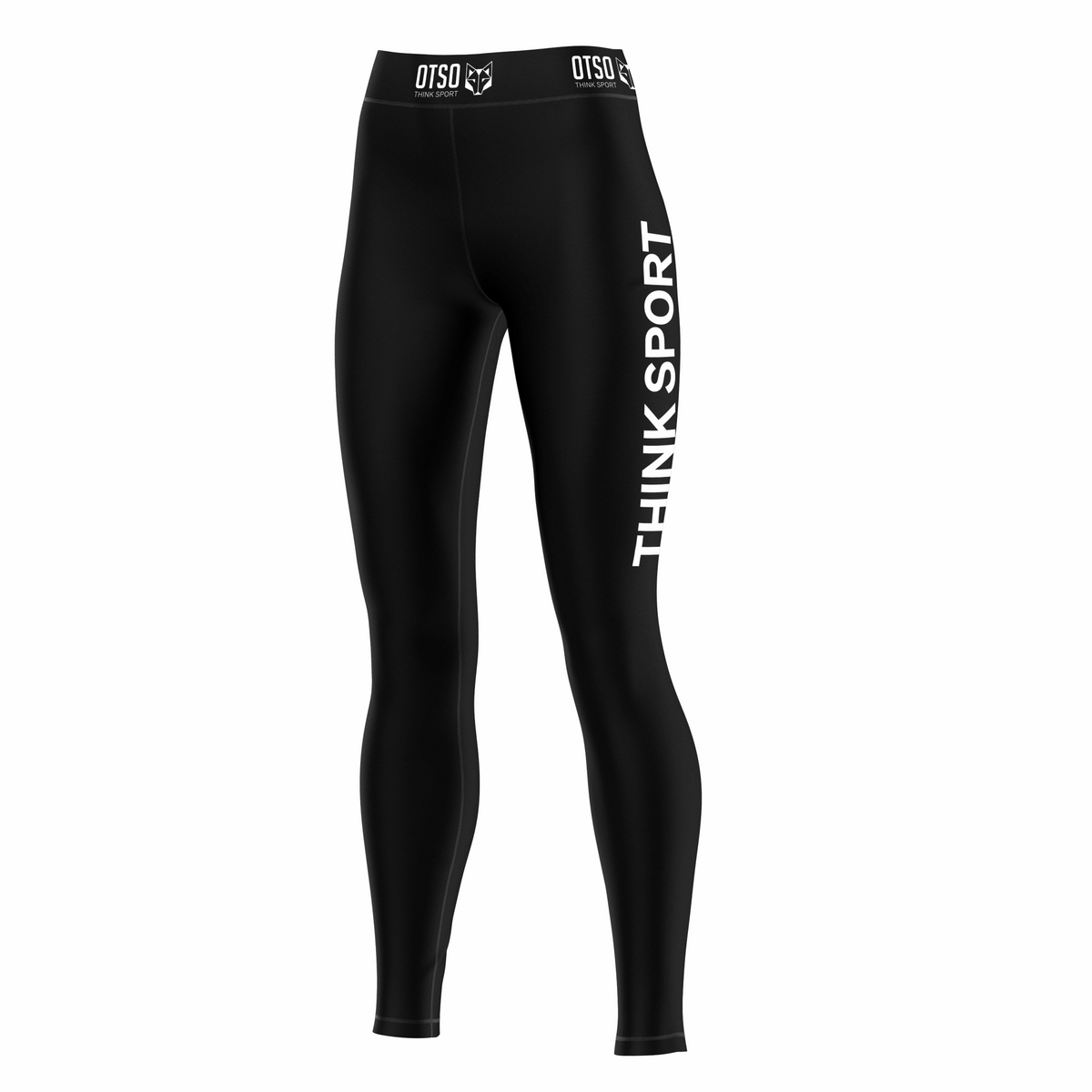OTSO Damen Sportleggings - Onyx Black – Produktansicht 2