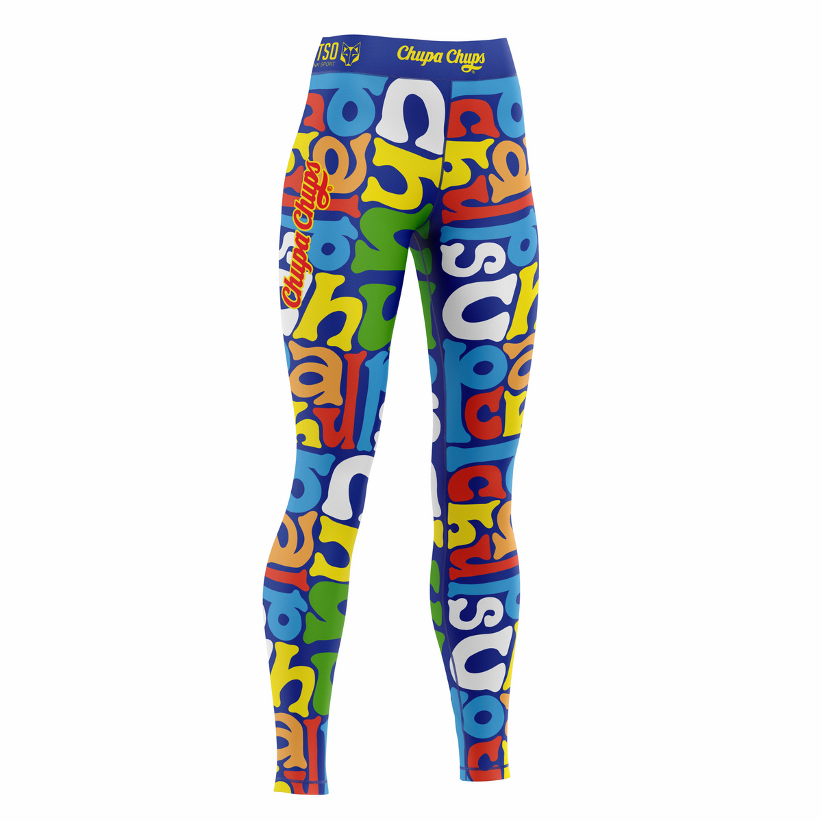 OTSO Damen Sportleggings - Chupa Chups 70'S – Produktansicht