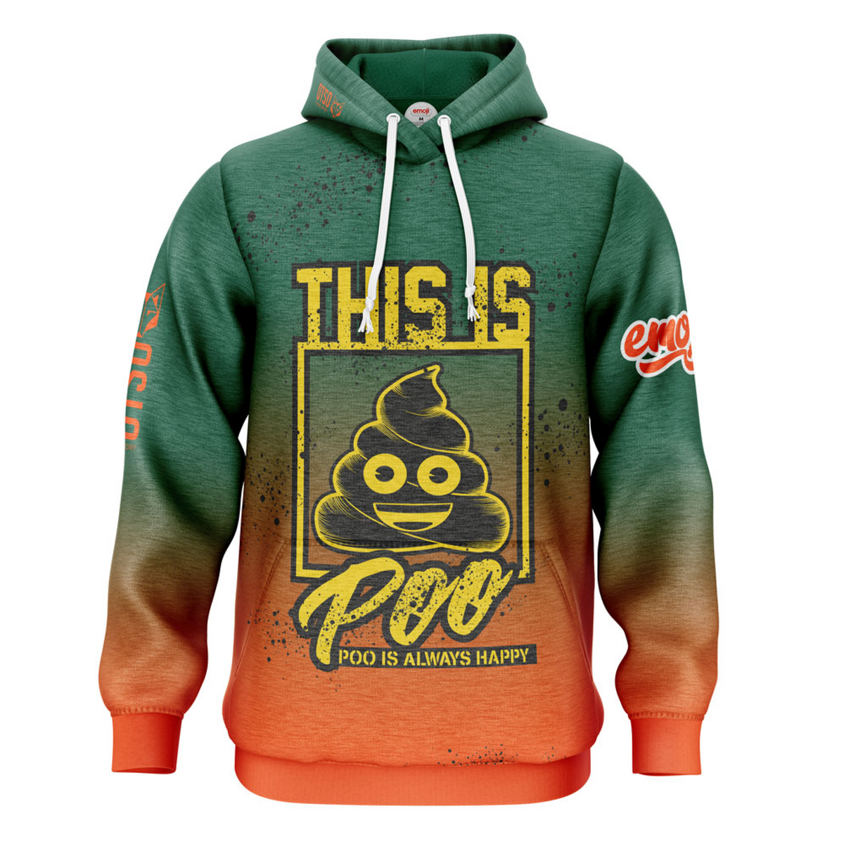 OTSO Hoodie - Emoji Be like Poo – Produktansicht