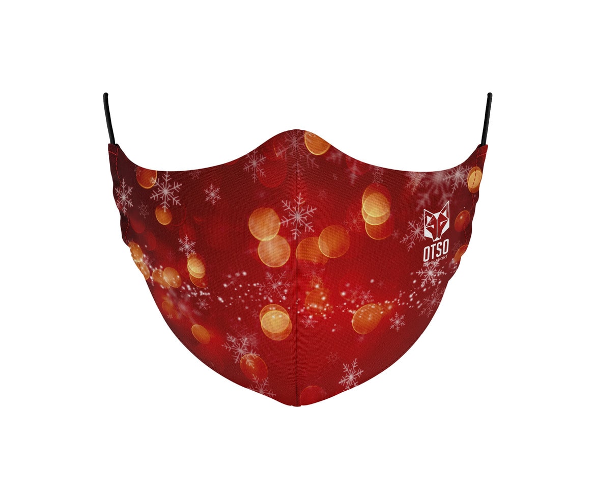 OTSO Gesichtsmaske Christmas Red – Produktansicht