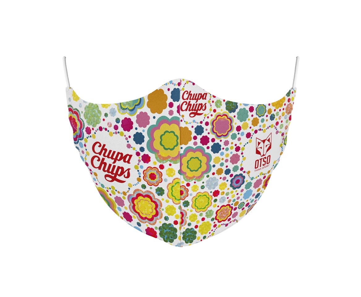 OTSO Gesichtsmaske Chupa Chups Floral White – Produktansicht