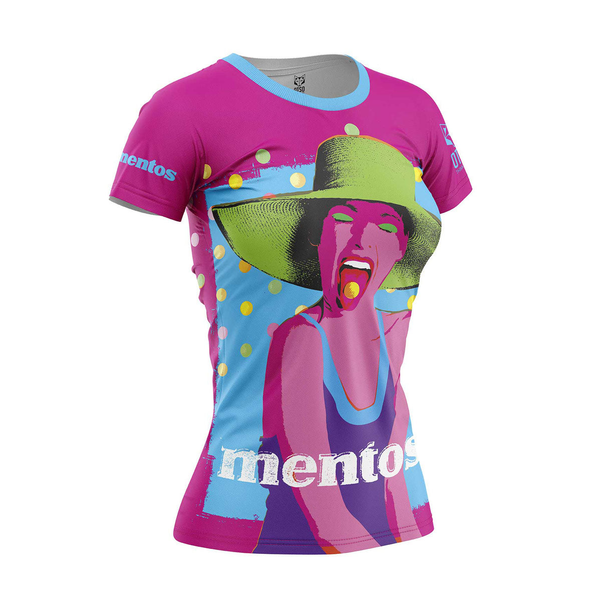 OTSO Damen Kurzarm-Funktionsshirt - Mentos Hat – Produktansicht