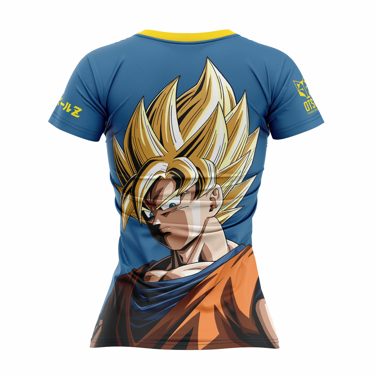 OTSO Damen Kurzarm-Funktionsshirt - Dragon Ball Z Goku – Produktansicht 2