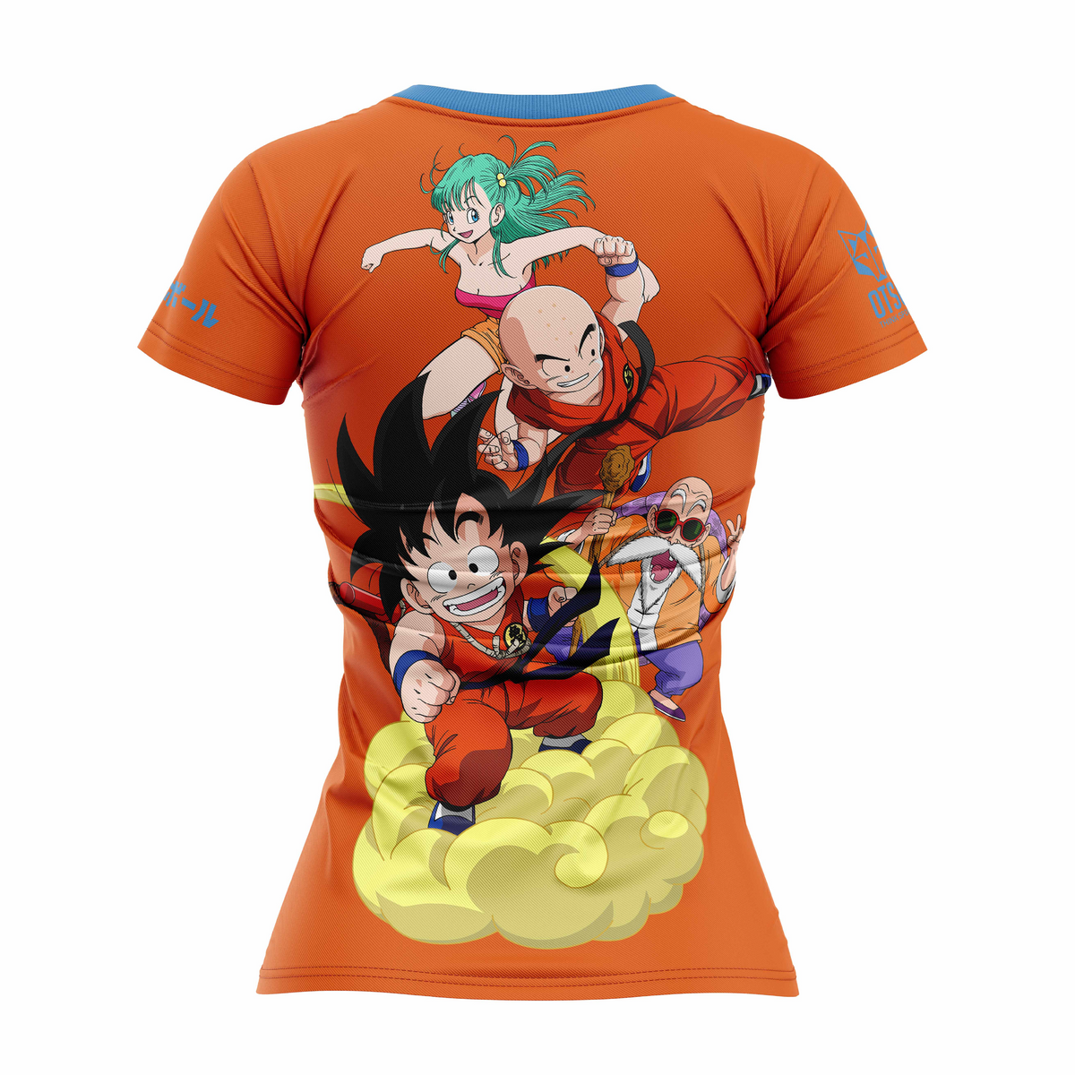 OTSO Damen Kurzarm-Funktionsshirt - Dragon Ball Kintoun – Produktansicht 2