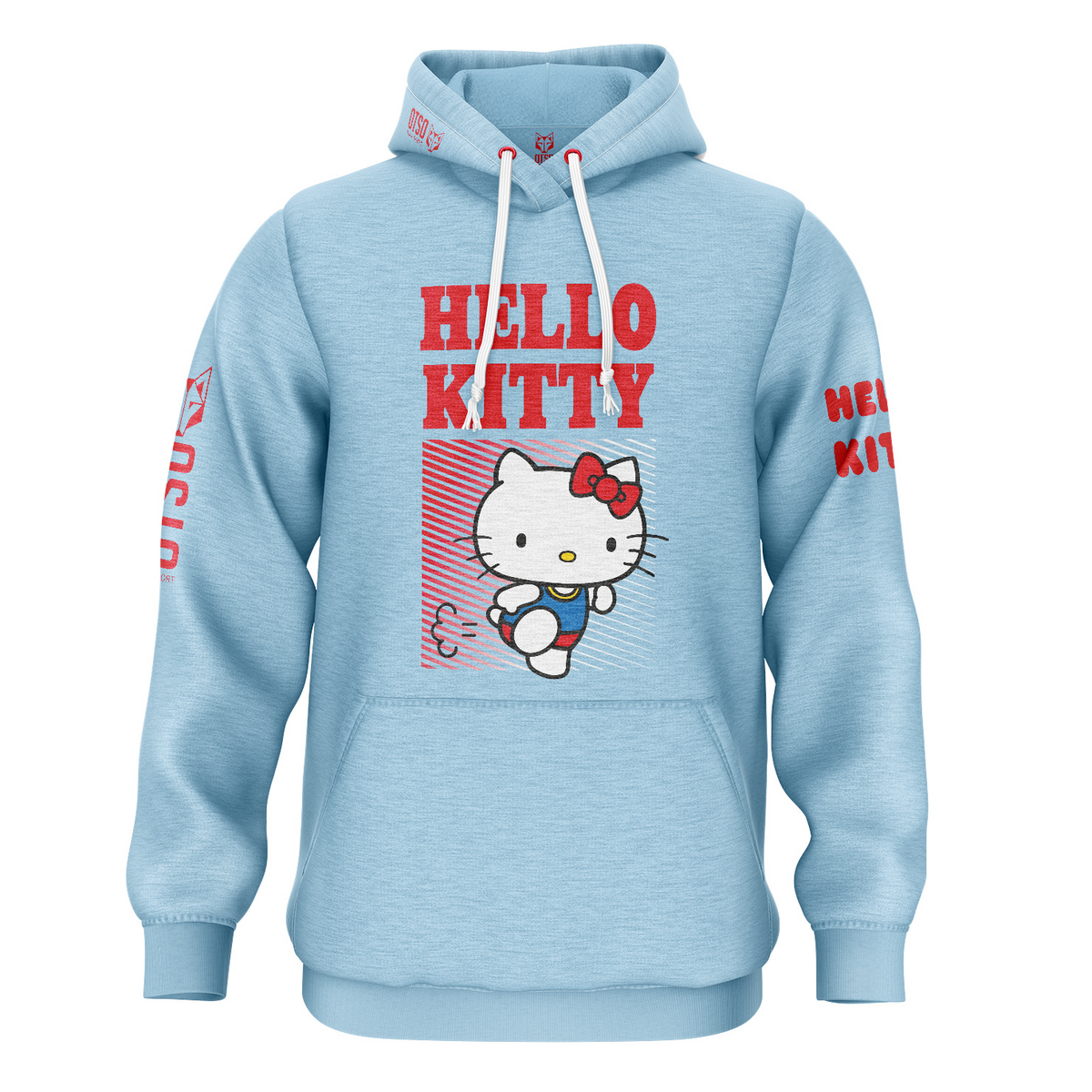 OTSO Hoodie - Hello Kitty Stripes – Produktansicht
