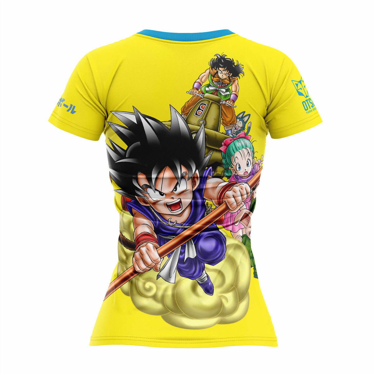 OTSO Damen Kurzarm-Funktionsshirt - Dragon Ball Shenron – Produktansicht 2