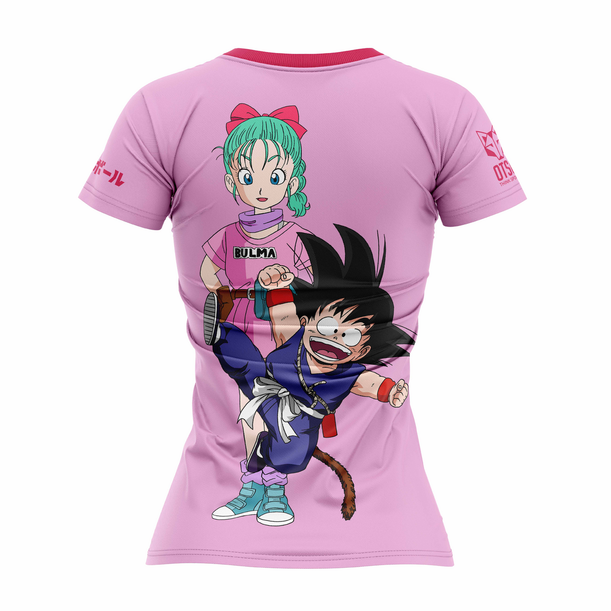OTSO Damen Kurzarm-Funktionsshirt - Dragon Ball Bulma – Produktansicht 2
