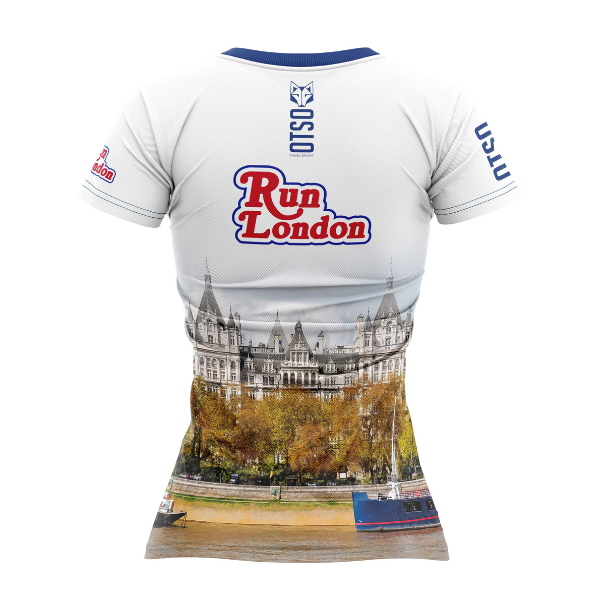 OTSO Damen Kurzarm-Funktionsshirt - Run London 2024 – Produktansicht 2