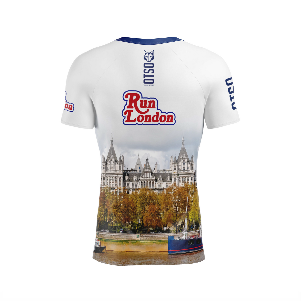 OTSO Herren Kurzarm-Funktionsshirt - Run London 2024 – Produktansicht 2