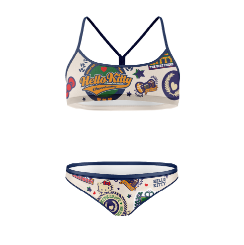 OTSO Sportbikini - Hello Kitty Cheerleading – Produktansicht