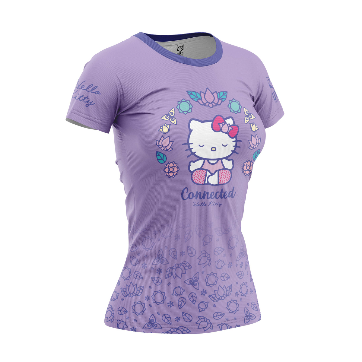 OTSO Damen/Mädchen Kurzarm-Funktionsshirt - Hello Kitty Connected – Produktansicht