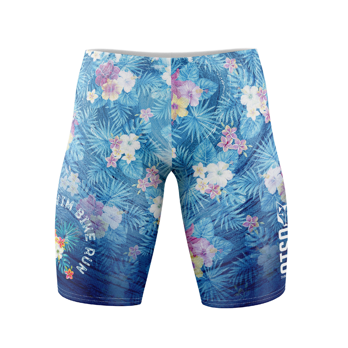 OTSO Jammer-Badehose - Swim Bike Run Wave – Produktansicht