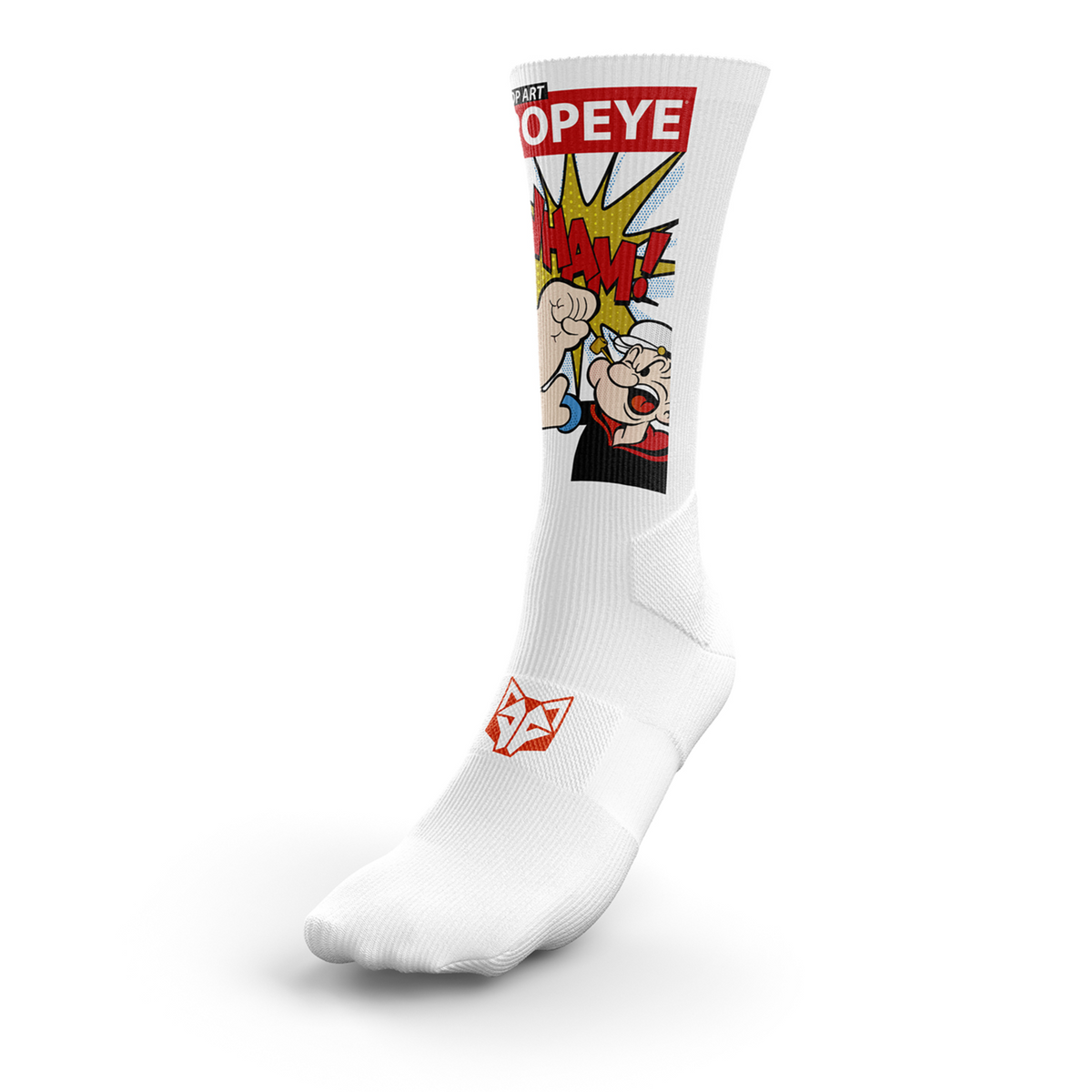 OTSO Sublimierte Sportsocken - Popeye Pop Art – Produktansicht