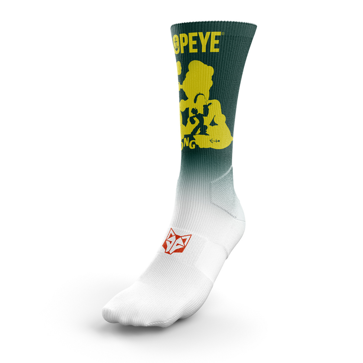 OTSO Sublimierte Sportsocken - Popeye Strong – Produktansicht