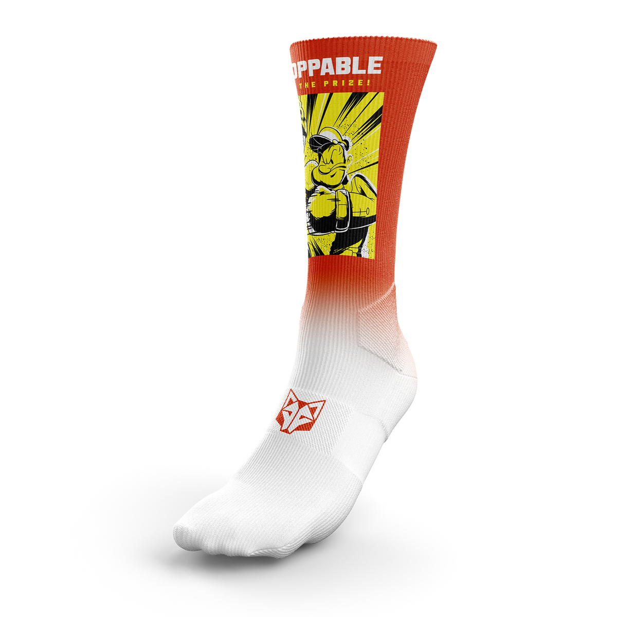 OTSO Sublimierte Sportsocken - Popeye Unstoppable – Produktansicht