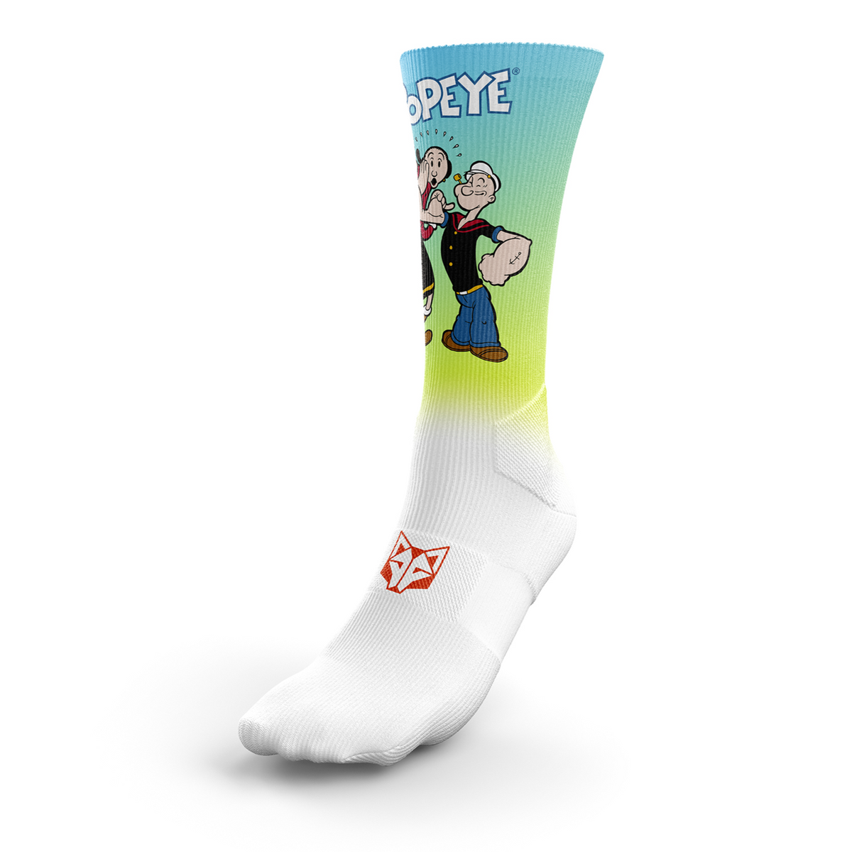 OTSO Sublimierte Sportsocken - Popeye & Olive – Produktansicht