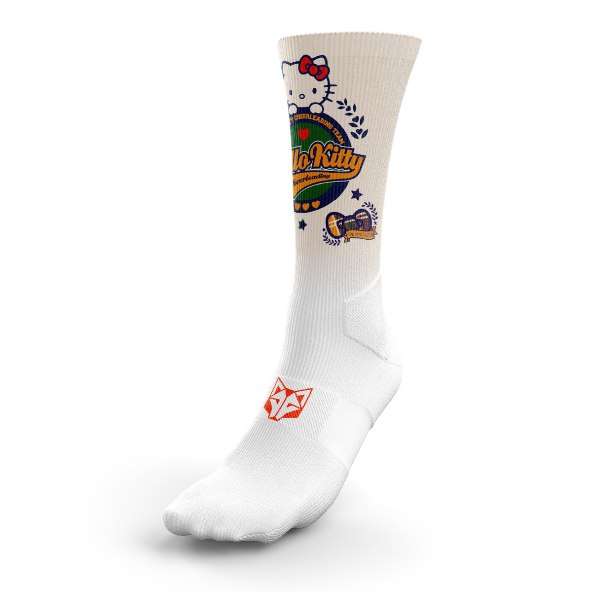 OTSO Sublimierte Sportsocken - Hello Kitty Cheerleading – Produktansicht