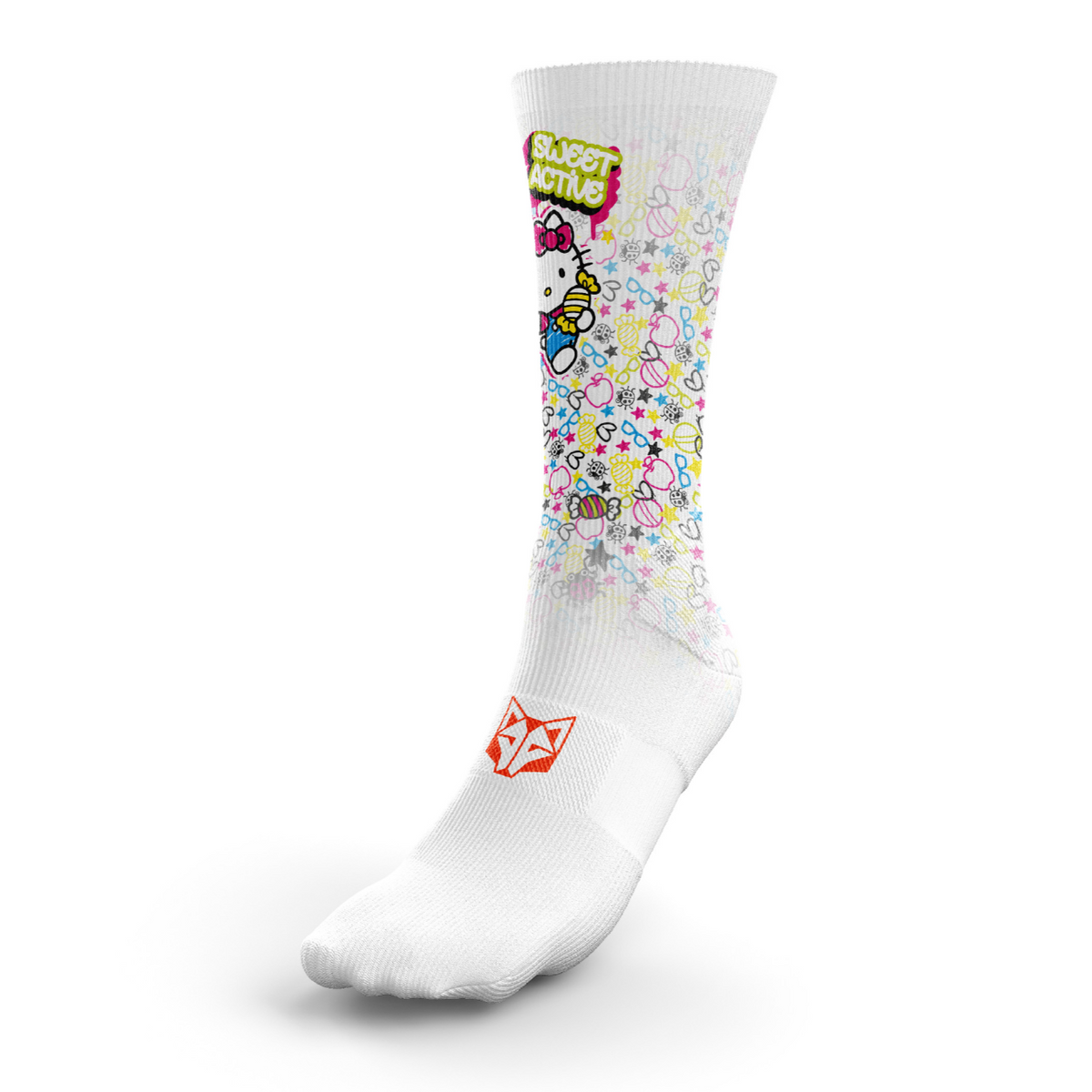 OTSO Sublimierte Sportsocken - Hello Kitty Sweet – Produktansicht