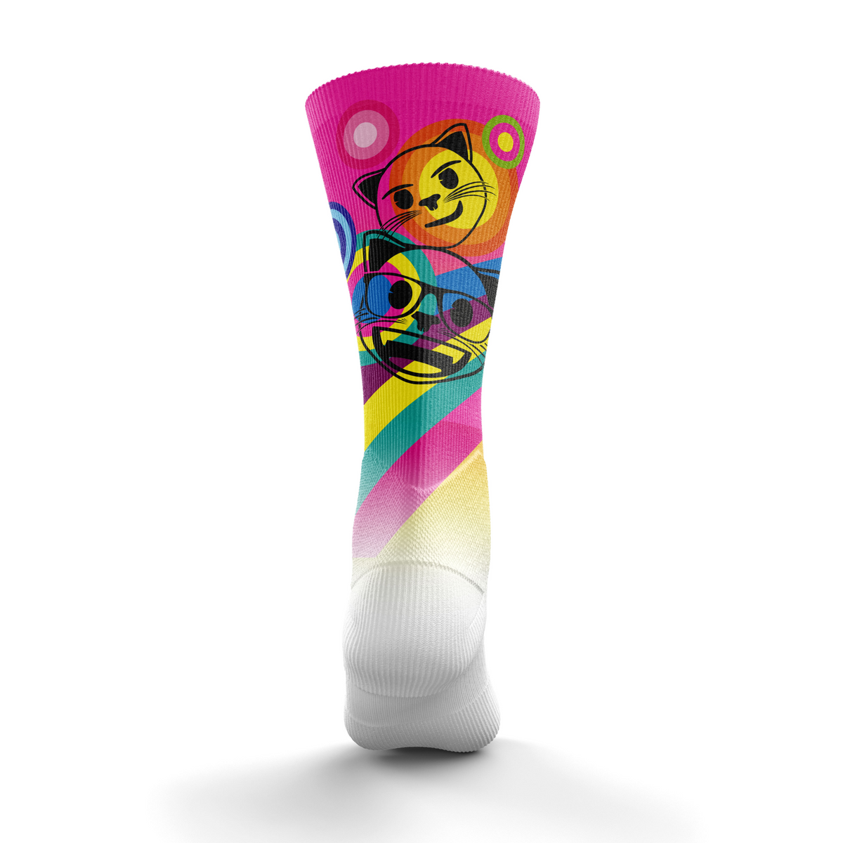 OTSO Sublimierte Sportsocken - Emoji Normal Is Boring – Produktansicht 2