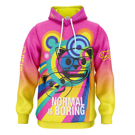 OTSO Hoodie - Emoji Normal Is Boring – Produktansicht