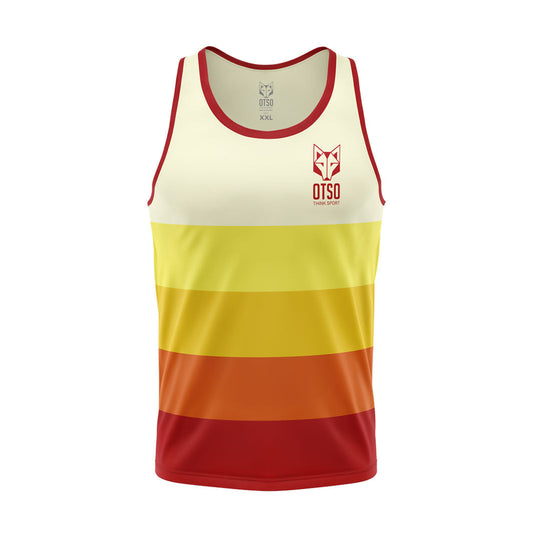 OTSO Herren Lauf-Singlet - Orange – Produktansicht