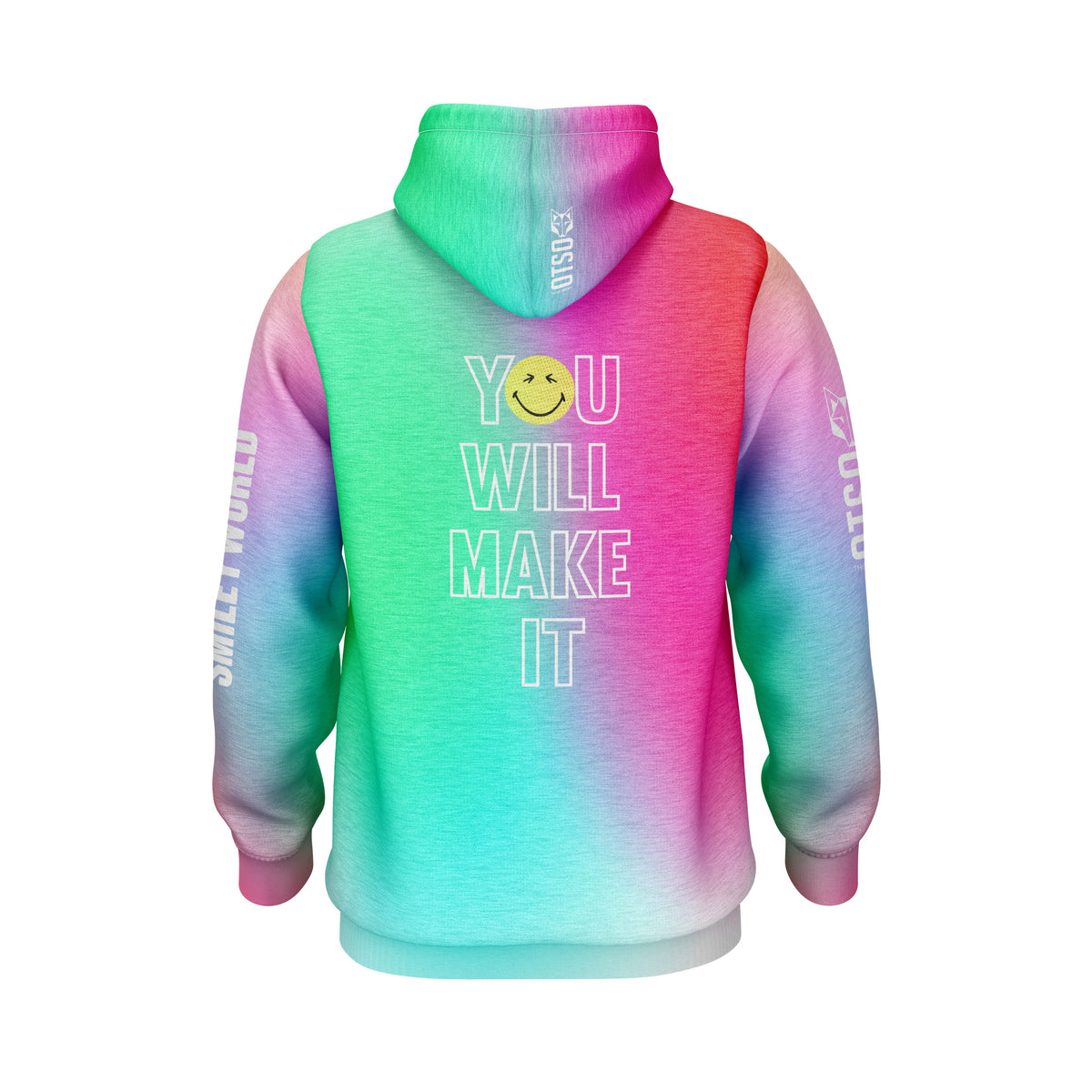 OTSO Hoodie - S.W.Smiley Focused – Produktansicht 2