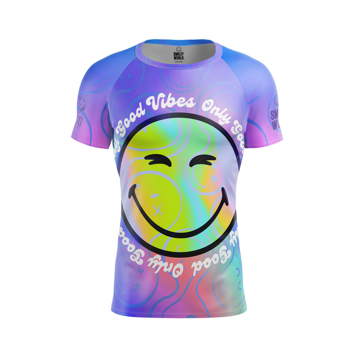 OTSO Herren Kurzarm-Funktionsshirt - S.W.Smiley Vibes – Produktansicht