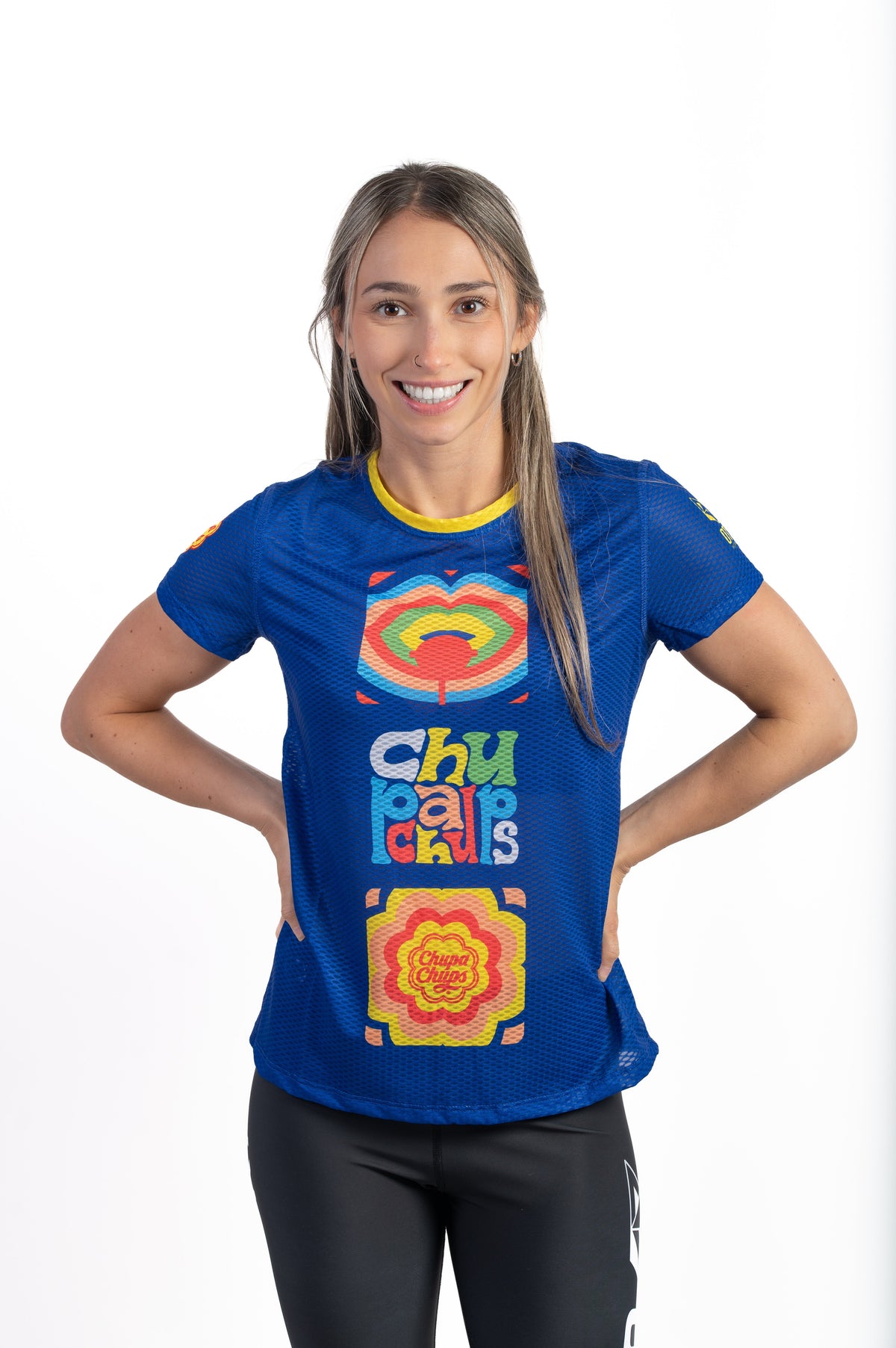 OTSO Damen Kurzarm-Funktionsshirt - Chupa Chups 70'S – Produktansicht 3