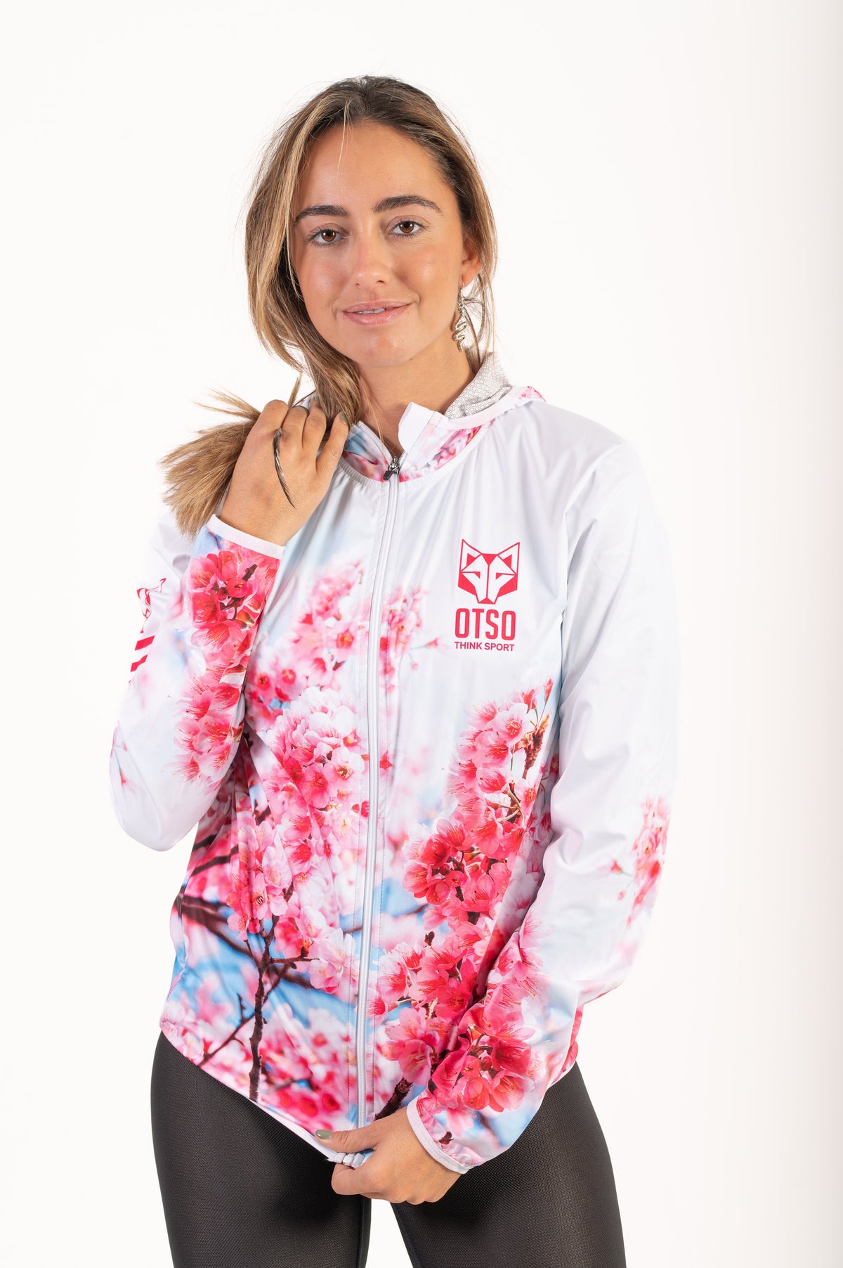 OTSO Unisex Laufjacke - Almond Blossom – Produktansicht 4