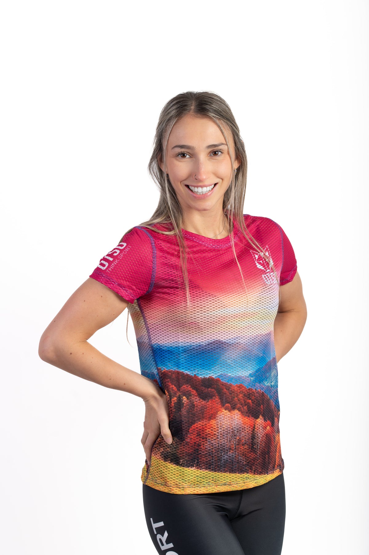 OTSO Damen Kurzarm-Funktionsshirt - Autumn – Produktansicht 5