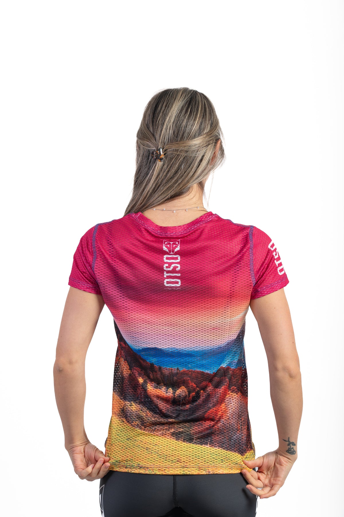 OTSO Damen Kurzarm-Funktionsshirt - Autumn – Produktansicht 6