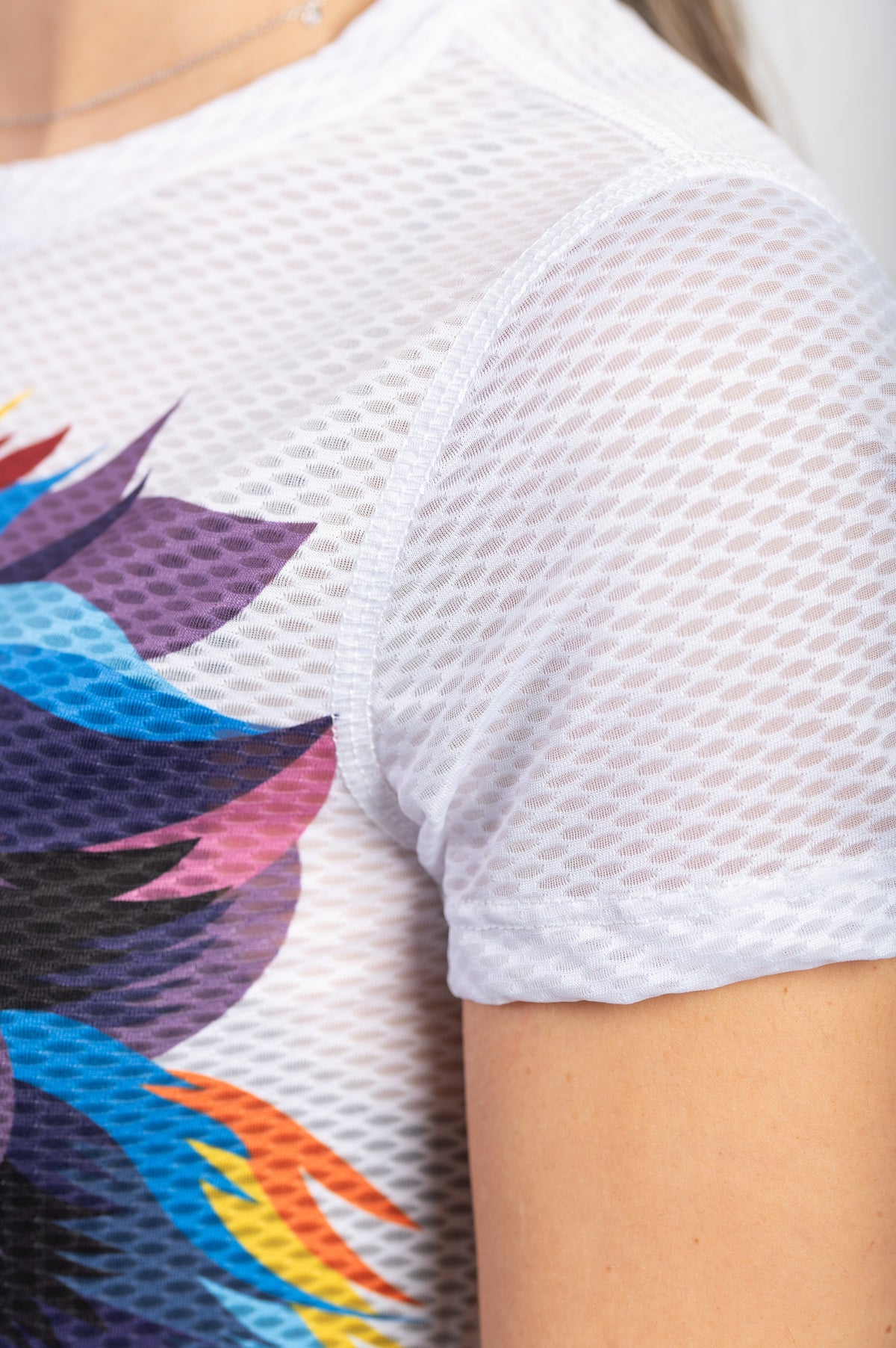 OTSO Damen Kurzarm-Funktionsshirt - Be A Lion – Produktansicht 10