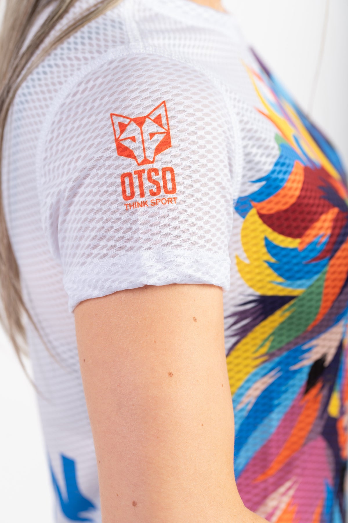 OTSO Damen Kurzarm-Funktionsshirt - Be A Lion – Produktansicht 11