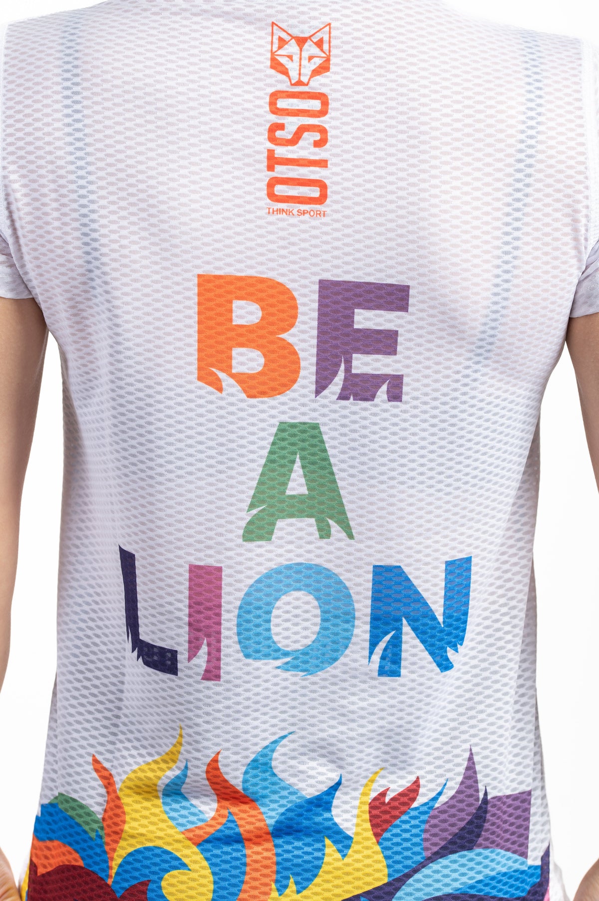 OTSO Damen Kurzarm-Funktionsshirt - Be A Lion – Produktansicht 9